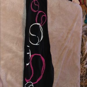 justice active wear Legging capris softball